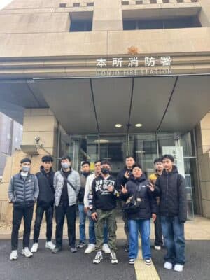 外国人技能実習生が防災体験！！